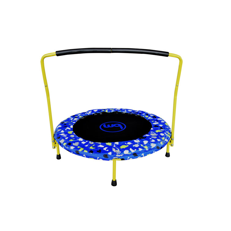 Bounce Master Toddler Heavy Duty 36” Round Trampoline with Handlebar